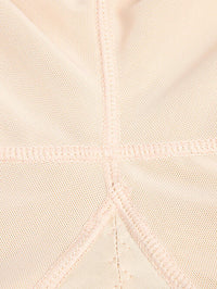 Thumbnail for Full Size Zip Up Lace Detail Long Sleeve Shapewear