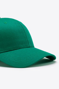 Thumbnail for Plain Adjustable Cotton Baseball Cap