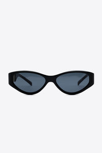 Thumbnail for Chain Detail Temple Cat Eye Sunglasses