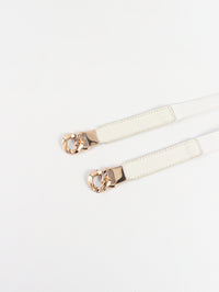Thumbnail for Zinc Alloy Buckle Elastic PU Belt