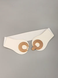 Thumbnail for Alloy Buckle Elastic PU Belt
