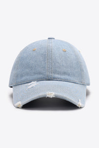 Thumbnail for Distressed Adjustable Baseball Cap