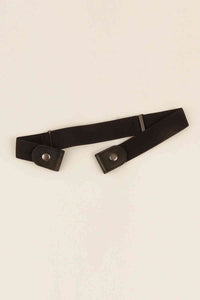 Thumbnail for PU Elastic Snap Closure Belt