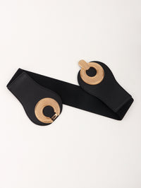 Thumbnail for Alloy Buckle Elastic PU Belt