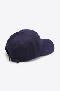 Thumbnail for Plain Adjustable Cotton Baseball Cap