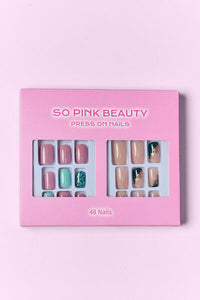 Thumbnail for SO PINK BEAUTY Press On Nails 2 Packs