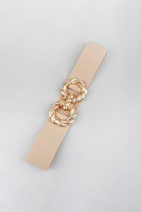 Thumbnail for Zinc Alloy Buckle Elastic Belt