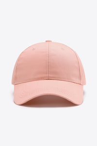 Thumbnail for Plain Adjustable Cotton Baseball Cap