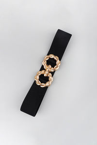Thumbnail for Zinc Alloy Buckle Elastic Belt