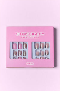 Thumbnail for SO PINK BEAUTY Press On Nails 2 Packs