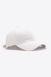 Thumbnail for Plain Adjustable Cotton Baseball Cap