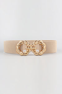 Thumbnail for Zinc Alloy Buckle Elastic Belt