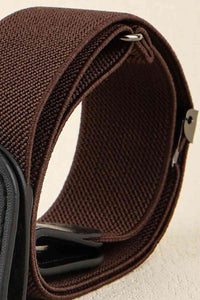Thumbnail for PU Elastic Snap Closure Belt
