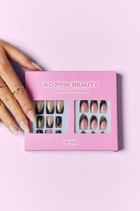 Thumbnail for SO PINK BEAUTY Press On Nails 2 Packs