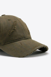Thumbnail for Distressed Adjustable Baseball Cap