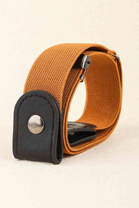 Thumbnail for PU Elastic Snap Closure Belt