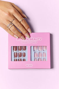 Thumbnail for SO PINK BEAUTY Press On Nails 2 Packs