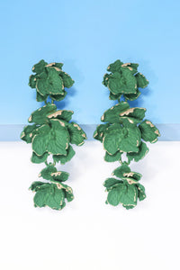 Thumbnail for Flower Shape Zinc Alloy Dangle Earrings