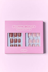 Thumbnail for SO PINK BEAUTY Press On Nails 2 Packs