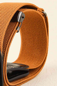 Thumbnail for PU Elastic Snap Closure Belt