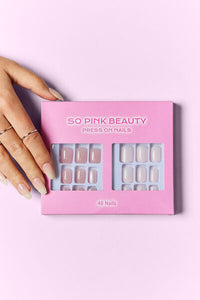 Thumbnail for SO PINK BEAUTY Press On Nails 2 Packs