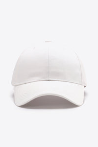 Thumbnail for Plain Adjustable Cotton Baseball Cap