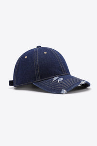 Thumbnail for Distressed Adjustable Baseball Cap