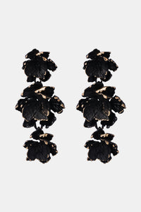 Thumbnail for Flower Shape Zinc Alloy Dangle Earrings