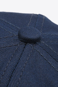 Thumbnail for Plain Adjustable Cotton Baseball Cap