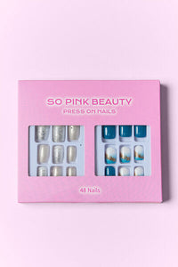 Thumbnail for SO PINK BEAUTY Press On Nails 2 Packs
