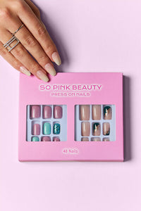 Thumbnail for SO PINK BEAUTY Press On Nails 2 Packs