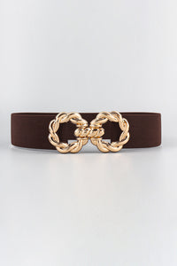 Thumbnail for Zinc Alloy Buckle Elastic Belt