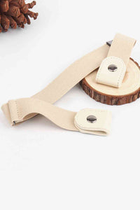 Thumbnail for PU Elastic Snap Closure Belt