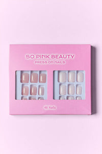 Thumbnail for SO PINK BEAUTY Press On Nails 2 Packs