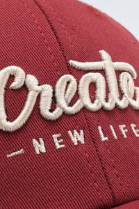 Thumbnail for CREATE NEW LIFE Adjustable Cotton Baseball Cap
