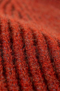 Thumbnail for NEWYORK Patch Rib-Knit Cuffed Beanie