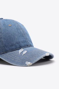 Thumbnail for Distressed Adjustable Baseball Cap