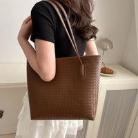 Thumbnail for Textured PU Leather Handbag