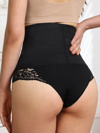 Thumbnail for Lace Detail High Waist Shaping Panty