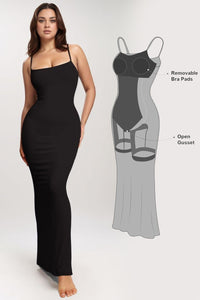 Thumbnail for Basic Bae Built-In Shapewear Sleeveless Maxi Dress