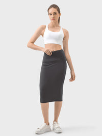 Thumbnail for Slit Wrap Active Skirt