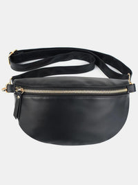 Thumbnail for PU Leather Adjustable Strap Crossbody Bag