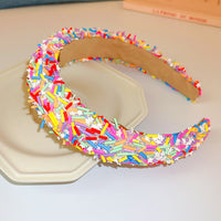 Thumbnail for Acrylic Contrast Wide Headband