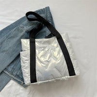 Thumbnail for Polyester Tote Bag with Zipper