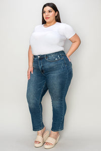 Thumbnail for Judy Blue Full Size Tummy Control High Waist Slim Jeans