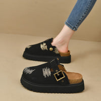 Thumbnail for Round Toe Platform Loafers