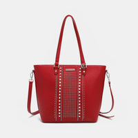 Thumbnail for Nicole Lee USA Studded Decor Tote Bag