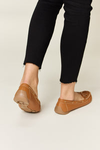 Thumbnail for Forever Link Bow Decor Flat Loafers