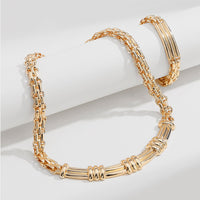 Thumbnail for Gold-Plated Alloy Chain Bracelet