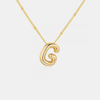 Thumbnail for Gold-Plated Letter Pendant Necklace